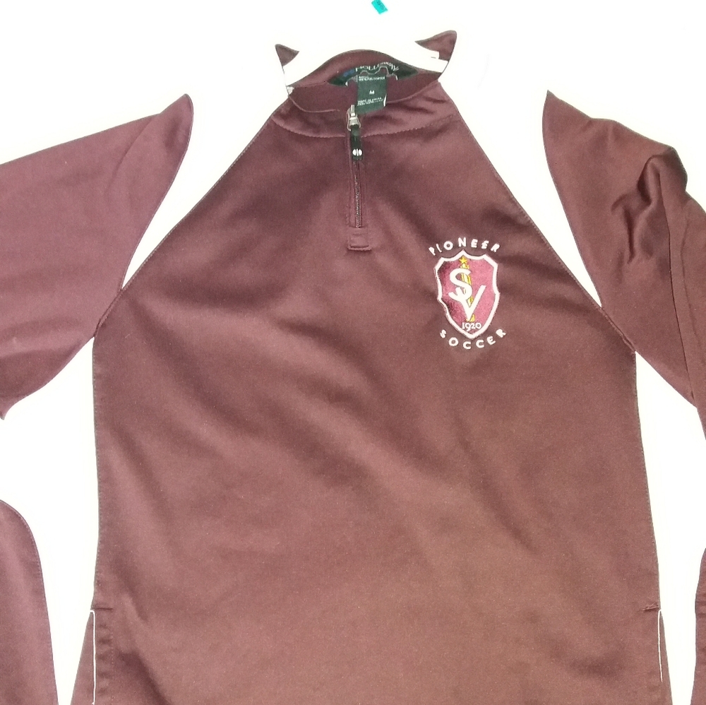 Long sleeve soccer sweater
